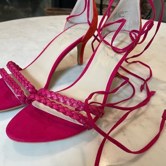 Anthropologie Lien Do Suede Heel Shoes - Picture 4 of 13